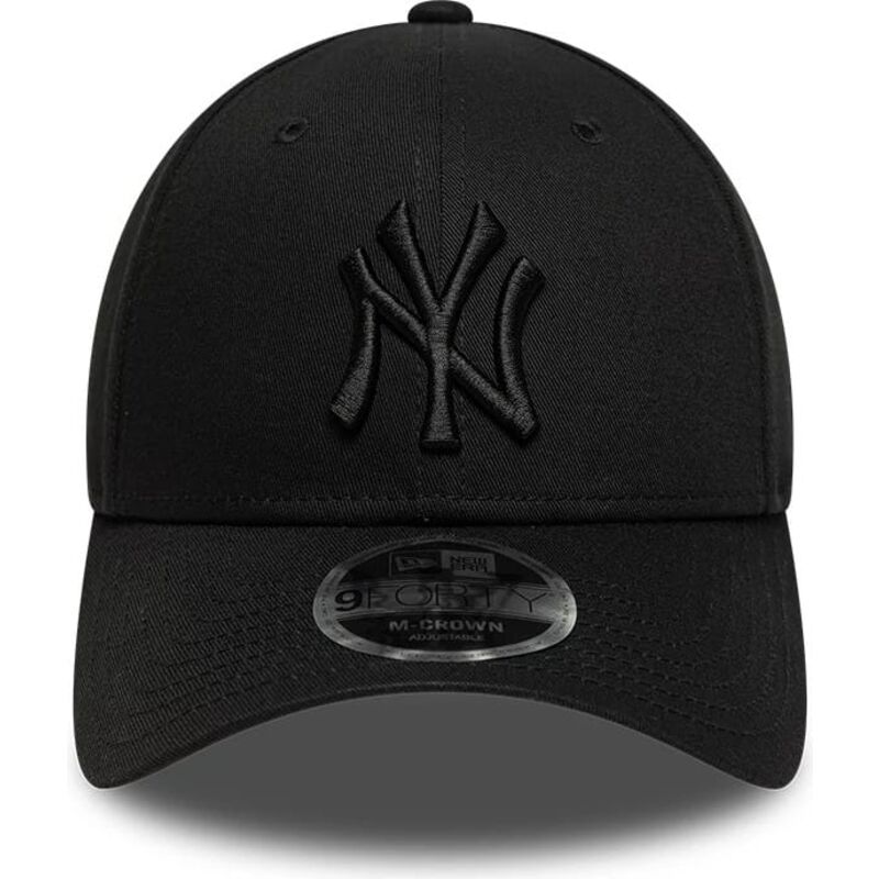 kasketter-buet-sort-snapback-9forty-m-crown-fra-new-york-yankees-mlb-af-new-era kasketter-buet-sort-snapback-9forty-m-crown-fra-new-york-yankees-mlb-af-new-era