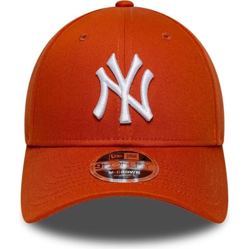kasketter-buet-orange-snapback-9forty-m-crown-fra-new-york-yankees-mlb-af-new-era kasketter-buet-orange-snapback-9forty-m-crown-fra-new-york-yankees-mlb-af-new-era