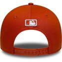 kasketter-buet-orange-snapback-9forty-m-crown-fra-new-york-yankees-mlb-af-new-era