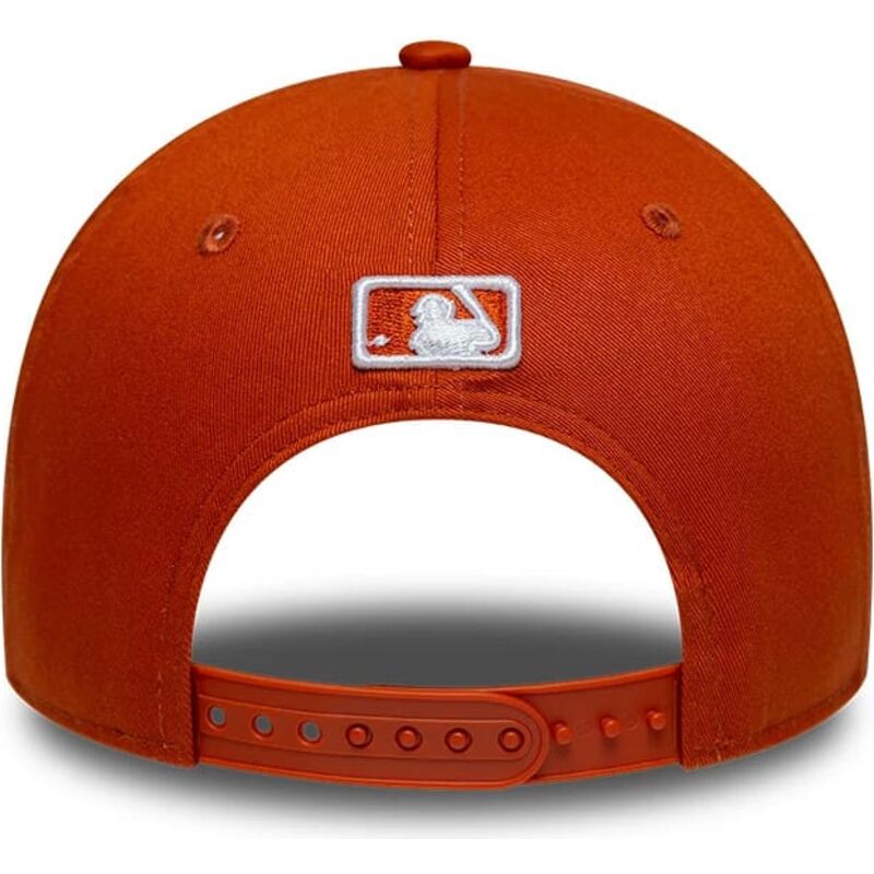 kasketter-buet-orange-snapback-9forty-m-crown-fra-new-york-yankees-mlb-af-new-era kasketter-buet-orange-snapback-9forty-m-crown-fra-new-york-yankees-mlb-af-new-era