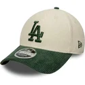 kasketter-buet-beige-snapback-9forty-m-crown-cord-fra-los-angeles-dodgers-mlb-af-new-era