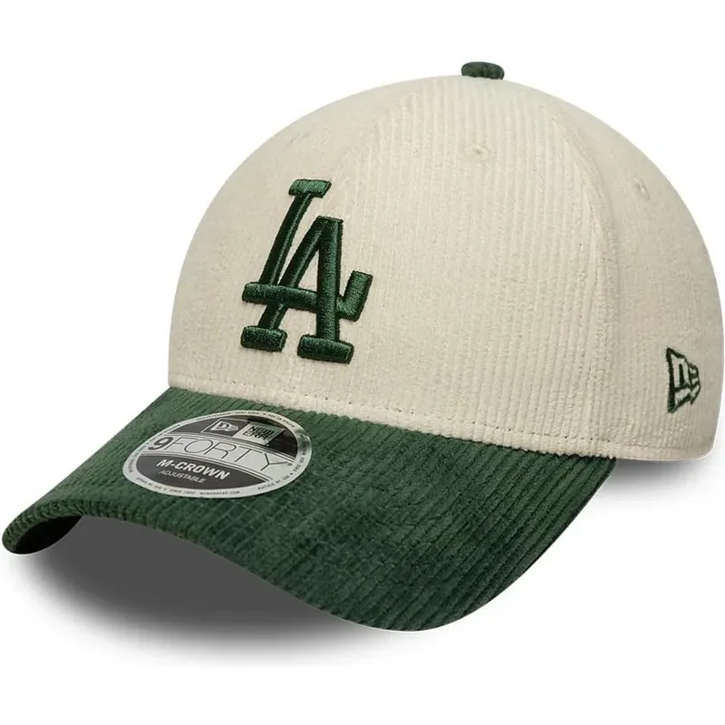 kasketter-buet-beige-snapback-9forty-m-crown-cord-fra-los-angeles-dodgers-mlb-af-new-era kasketter-buet-beige-snapback-9forty-m-crown-cord-fra-los-angeles-dodgers-mlb-af-new-era