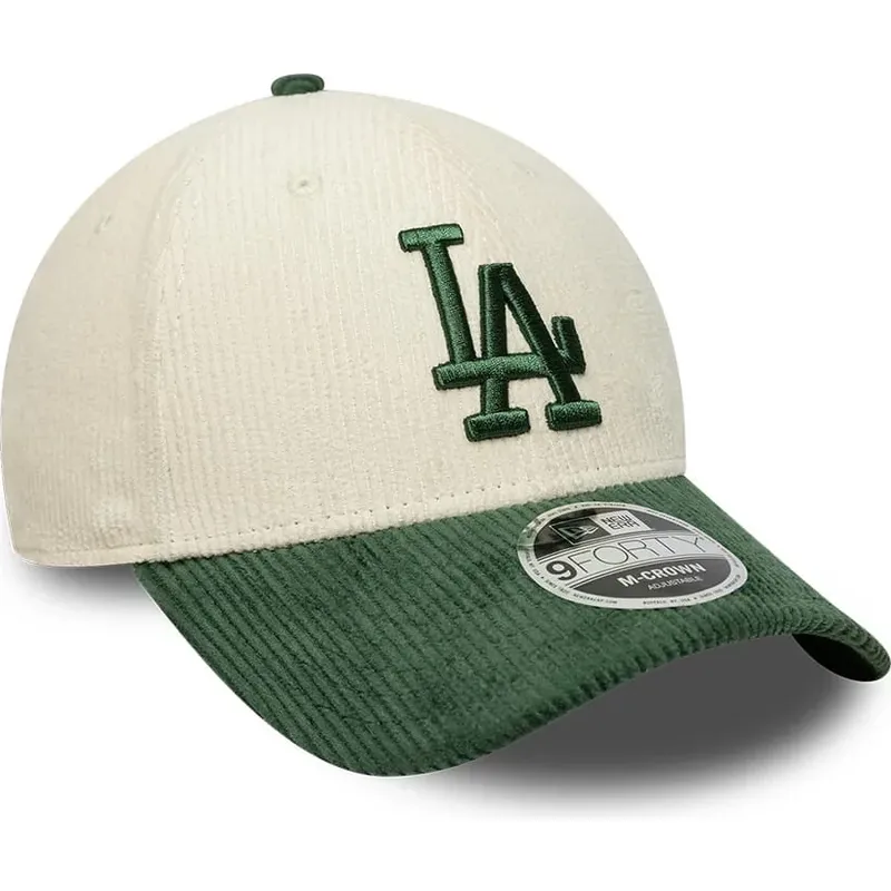 kasketter-buet-beige-snapback-9forty-m-crown-cord-fra-los-angeles-dodgers-mlb-af-new-era kasketter-buet-beige-snapback-9forty-m-crown-cord-fra-los-angeles-dodgers-mlb-af-new-era