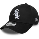kasketter-buet-sort-snapback-9forty-m-crown-side-script-fra-chicago-white-sox-mlb-af-new-era