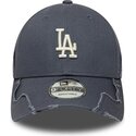 kasketter-buet-gra-justerbar-rem-9forty-stitched-fra-los-angeles-dodgers-mlb-af-new-era