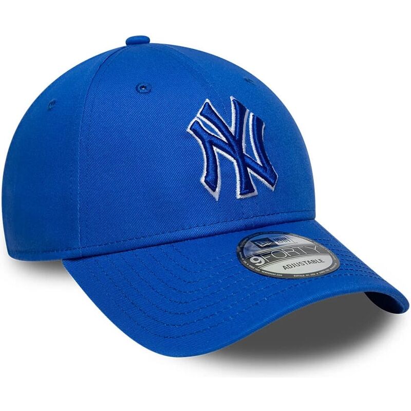 kasketter-buet-bla-justerbar-rem-9forty-team-outline-fra-new-york-yankees-mlb-af-new-era