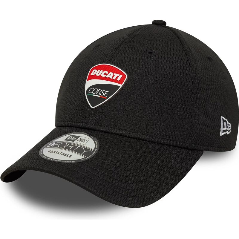 kasketter-buet-sort-justerbar-rem-9forty-dashmark-mesh-fra-ducati-motor-motogp-af-new-era kasketter-buet-sort-justerbar-rem-9forty-dashmark-mesh-fra-ducati-motor-motogp-af-new-era