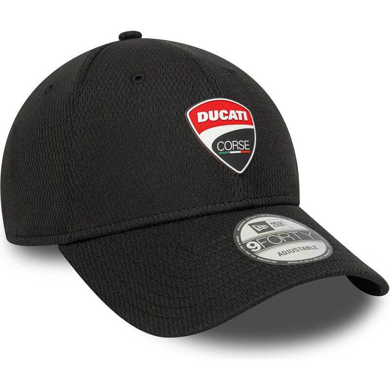 kasketter-buet-sort-justerbar-rem-9forty-dashmark-mesh-fra-ducati-motor-motogp-af-new-era kasketter-buet-sort-justerbar-rem-9forty-dashmark-mesh-fra-ducati-motor-motogp-af-new-era