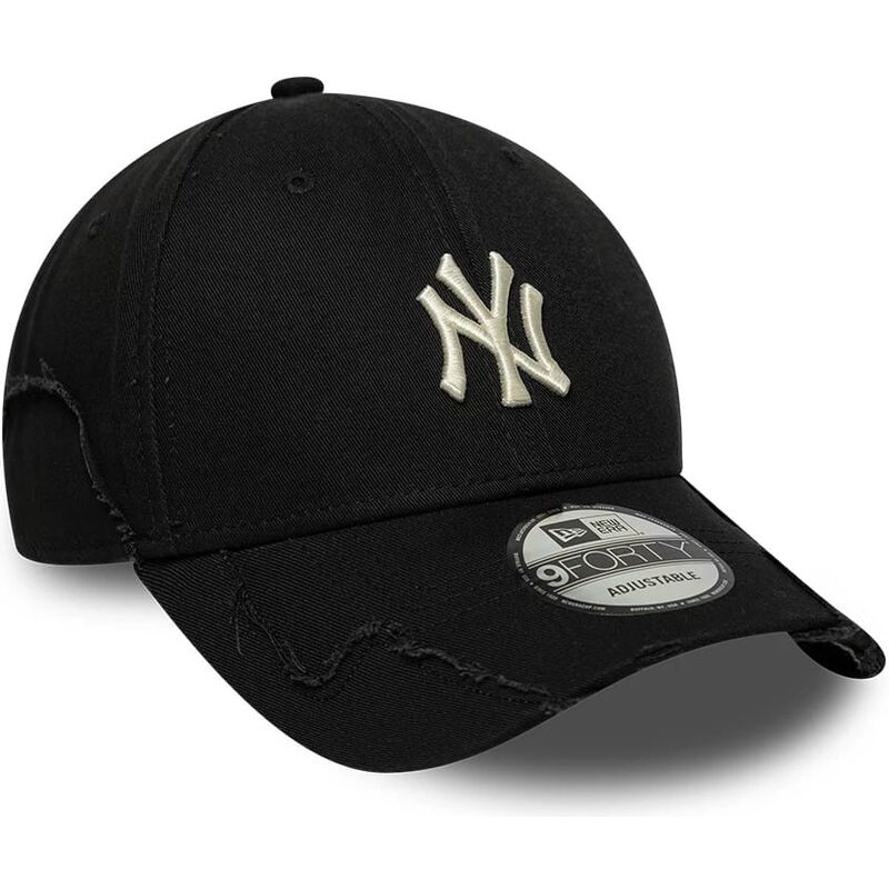 kasketter-buet-sort-justerbar-rem-9forty-stitched-fra-new-york-yankees-mlb-af-new-era