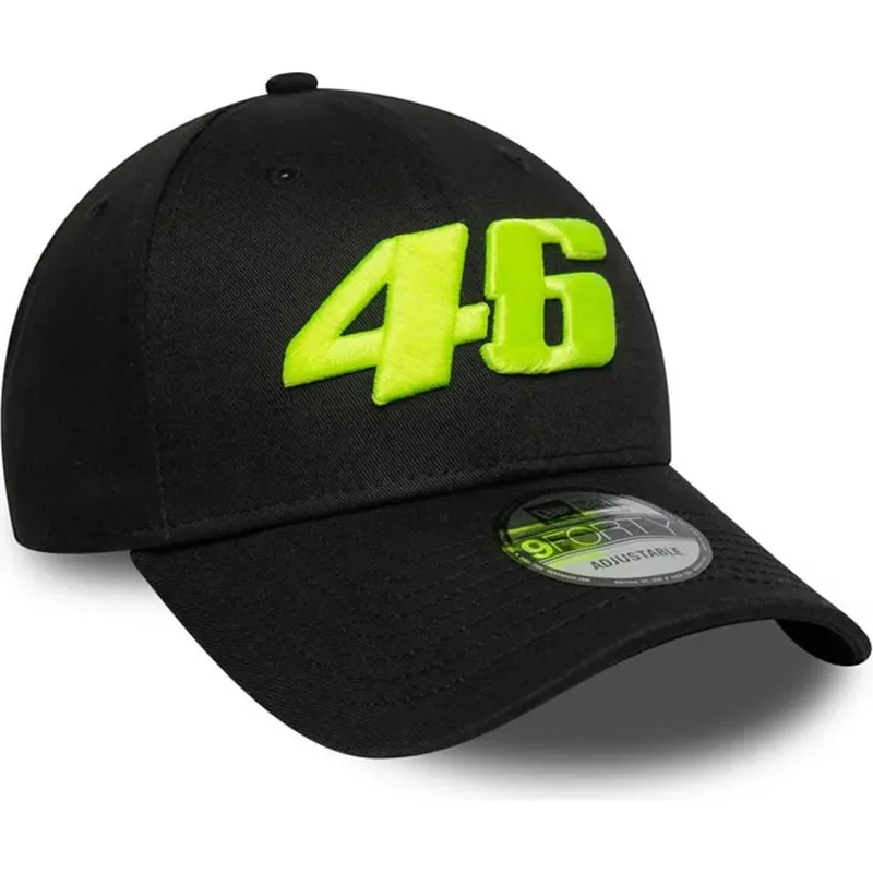 kasketter-buet-sort-justerbar-rem-9forty-wordmark-fra-valentino-rossi-vr46-motogp-af-new-era kasketter-buet-sort-justerbar-rem-9forty-wordmark-fra-valentino-rossi-vr46-motogp-af-new-era