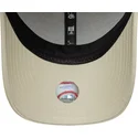 kasketter-buet-beige-justerbar-rem-9forty-faux-pony-infill-fra-los-angeles-dodgers-mlb-af-new-era