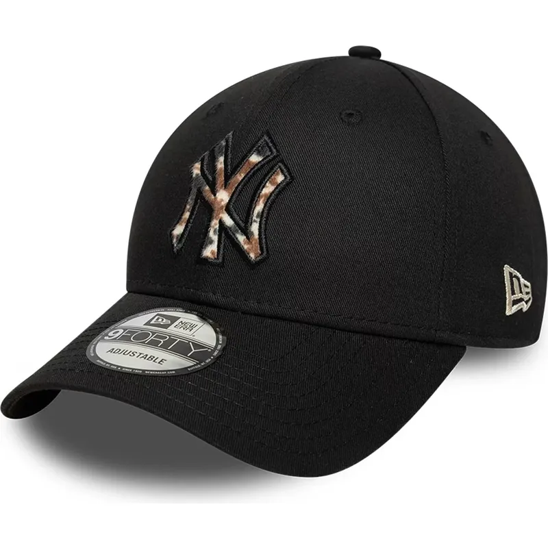 kasketter-buet-sort-justerbar-rem-9forty-faux-pony-infill-fra-new-york-yankees-mlb-af-new-era kasketter-buet-sort-justerbar-rem-9forty-faux-pony-infill-fra-new-york-yankees-mlb-af-new-era