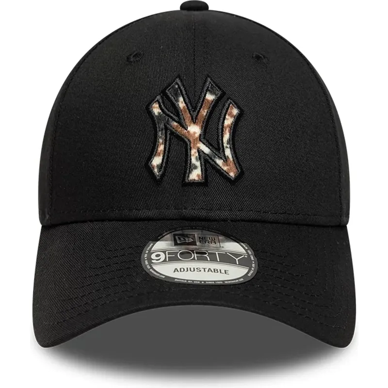 kasketter-buet-sort-justerbar-rem-9forty-faux-pony-infill-fra-new-york-yankees-mlb-af-new-era kasketter-buet-sort-justerbar-rem-9forty-faux-pony-infill-fra-new-york-yankees-mlb-af-new-era