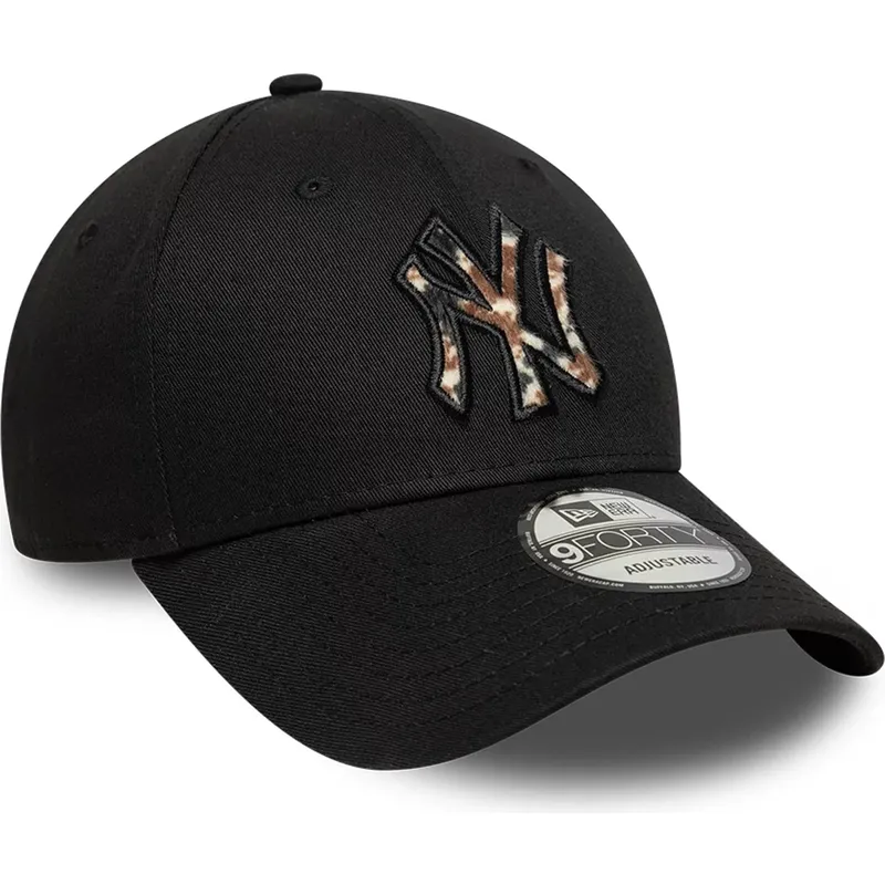 kasketter-buet-sort-justerbar-rem-9forty-faux-pony-infill-fra-new-york-yankees-mlb-af-new-era kasketter-buet-sort-justerbar-rem-9forty-faux-pony-infill-fra-new-york-yankees-mlb-af-new-era