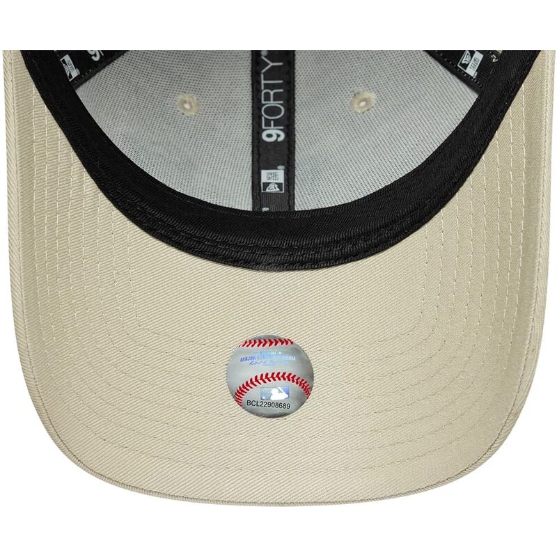 kasketter-buet-beige-justerbar-rem-9forty-food-icon-fra-los-angeles-dodgers-mlb-af-new-era