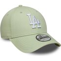 kasketter-buet-gron-justerbar-rem-9forty-league-ess-9forty-league-essential-fra-los-angeles-dodgers-mlb-af-new-era