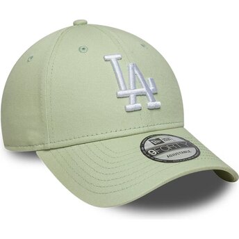 Kasketter buet grøn justerbar rem 9FORTY League Ess 9FORTY League Essential fra Los Angeles Dodgers MLB af New Era