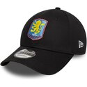 kasketter-buet-sort-justerbar-rem-9forty-core-fra-aston-villa-football-club-premier-league-af-new-era