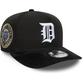 Kasketter buet sort snapback 19TWENTY Cooperstown Cord fra Detroit Tigers MLB af New Era