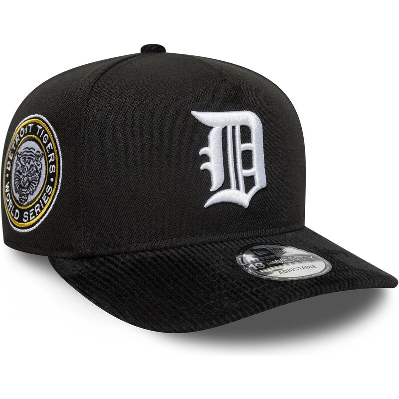 kasketter-buet-sort-snapback-19twenty-cooperstown-cord-fra-detroit-tigers-mlb-af-new-era