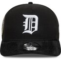 kasketter-buet-sort-snapback-19twenty-cooperstown-cord-fra-detroit-tigers-mlb-af-new-era