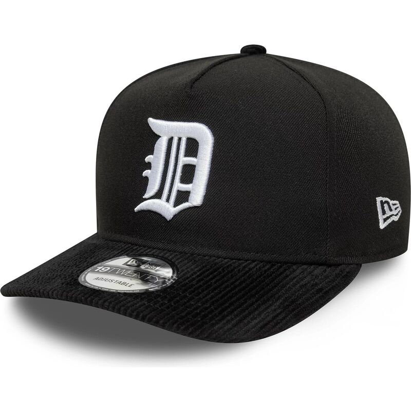 kasketter-buet-sort-snapback-19twenty-cooperstown-cord-fra-detroit-tigers-mlb-af-new-era