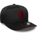 kasketter-buet-sort-snapback-9seventy-stretch-snap-fw-poly-fra-ac-milan-serie-a-af-new-era