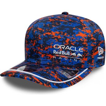 Kasketter buet flerfarvet snapback 9SEVENTY Stretch Snap Digi Camo fra Red Bull Racing Formula 1 af New Era