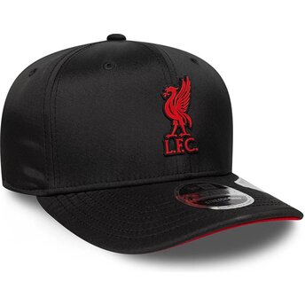 Kasketter buet sort snapback 9SEVENTY Stretch Snap Gradient fra Liverpool Football Club Premier League af New Era