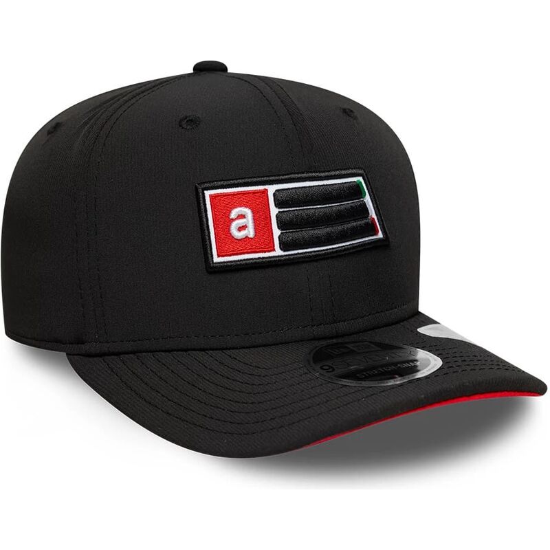kasketter-buet-sort-snapback-9seventy-stretch-snap-patch-aprilia-piaggio-af-new-era