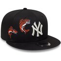 kasketter-flad-sort-snapback-9fifty-outdoor-icon-fra-new-york-yankees-mlb-af-new-era