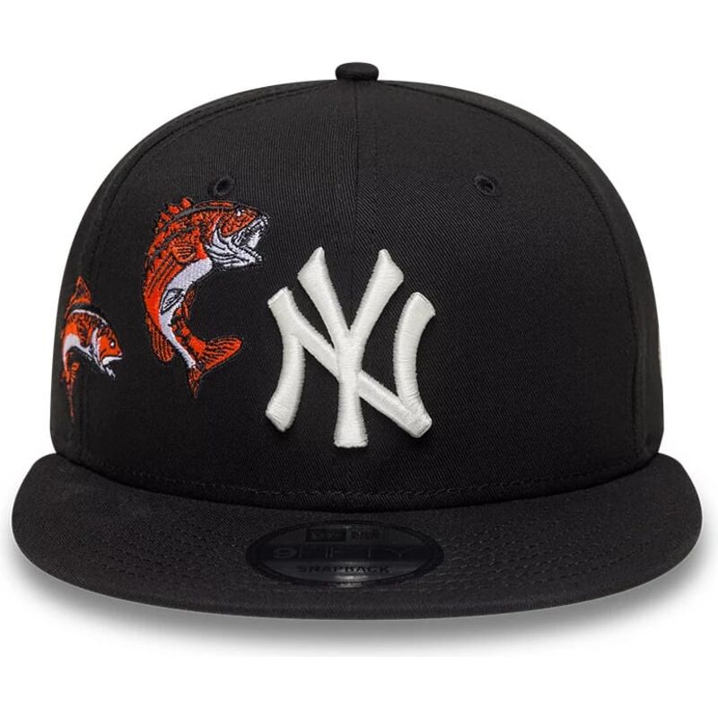 kasketter-flad-sort-snapback-9fifty-outdoor-icon-fra-new-york-yankees-mlb-af-new-era