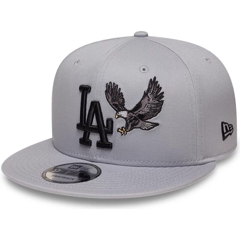 kasketter-flad-gra-snapback-9fifty-outdoor-icon-fra-los-angeles-dodgers-mlb-af-new-era