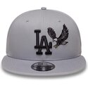 kasketter-flad-gra-snapback-9fifty-outdoor-icon-fra-los-angeles-dodgers-mlb-af-new-era