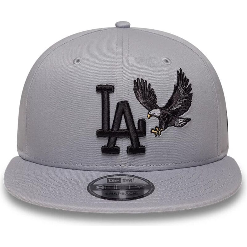 kasketter-flad-gra-snapback-9fifty-outdoor-icon-fra-los-angeles-dodgers-mlb-af-new-era