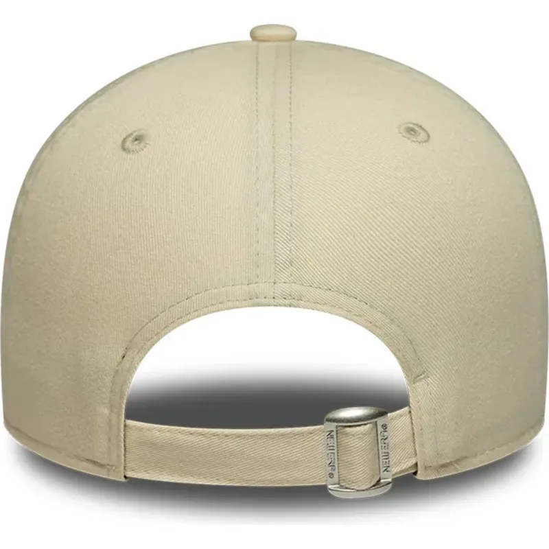 kasketter-buet-beige-justerbar-rem-9twenty-coffee-club-af-new-era