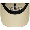 kasketter-buet-beige-justerbar-rem-9twenty-coffee-club-af-new-era