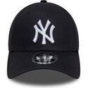 kasketter-buet-marinebla-snapback-9forty-m-crown-side-script-fra-new-york-yankees-mlb-af-new-era