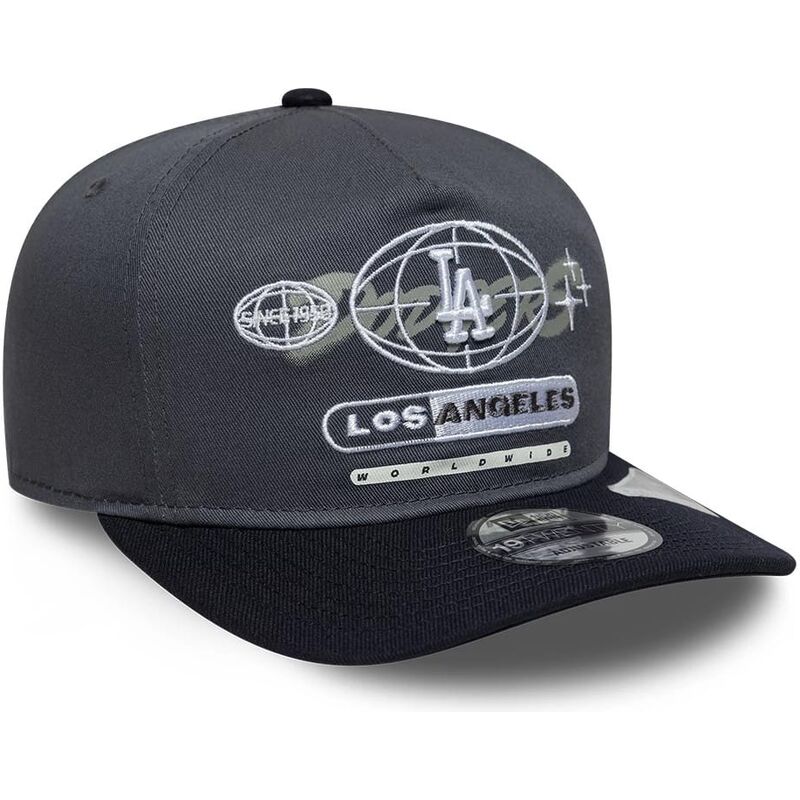 kasketter-buet-gra-snapback-19twenty-graphic-fra-los-angeles-dodgers-mlb-af-new-era