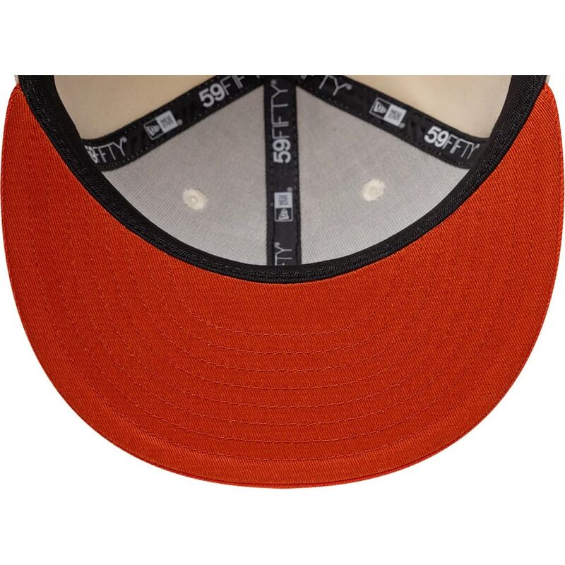 kasketter-flad-beige-tilpasset-59fifty-league-essential-fra-new-york-yankees-mlb-af-new-era