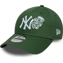 kasketter-buet-gron-justerbar-rem-9forty-food-icon-fra-new-york-yankees-mlb-af-new-era