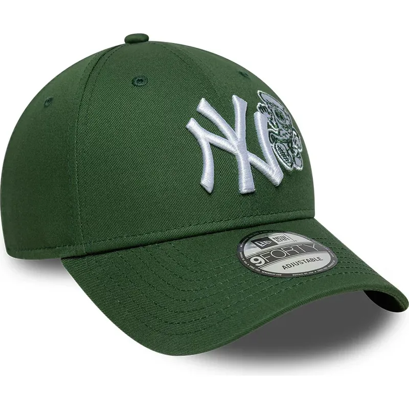 kasketter-buet-gron-justerbar-rem-9forty-food-icon-fra-new-york-yankees-mlb-af-new-era
