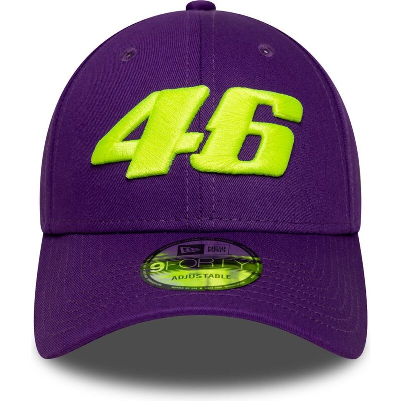 kasketter-buet-violet-justerbar-rem-9forty-wordmark-fra-valentino-rossi-vr46-motogp-af-new-era