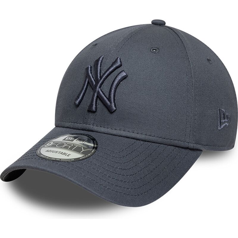 kasketter-buet-gra-justerbar-rem-9forty-league-essential-fra-new-york-yankees-mlb-af-new-era