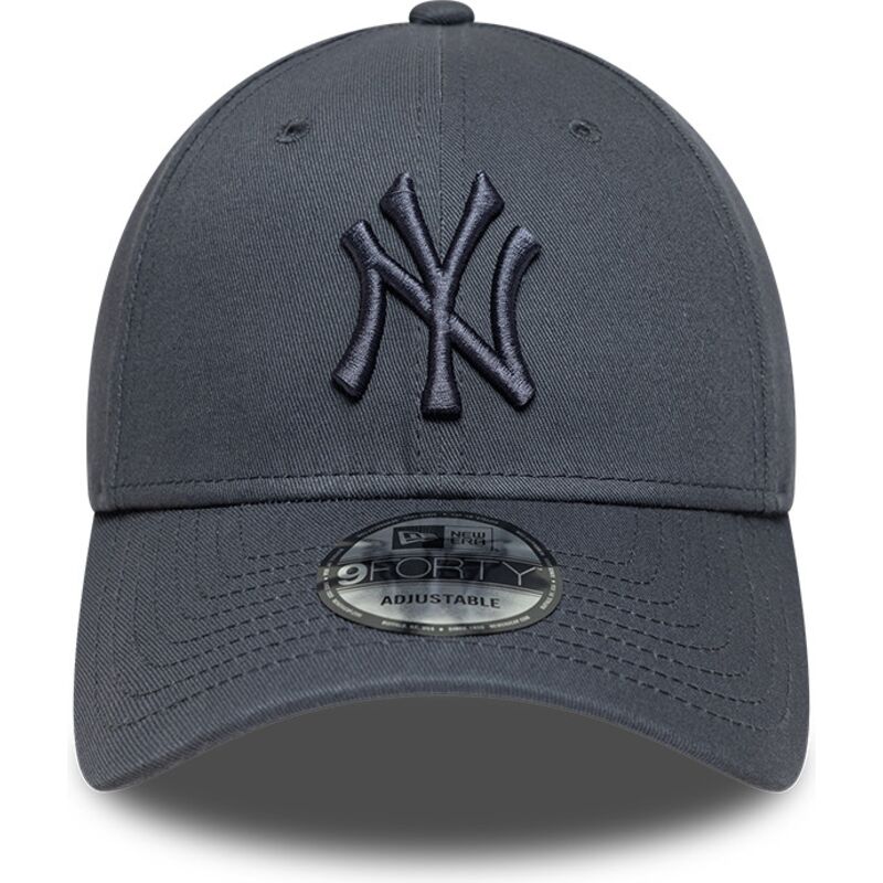 kasketter-buet-gra-justerbar-rem-9forty-league-essential-fra-new-york-yankees-mlb-af-new-era