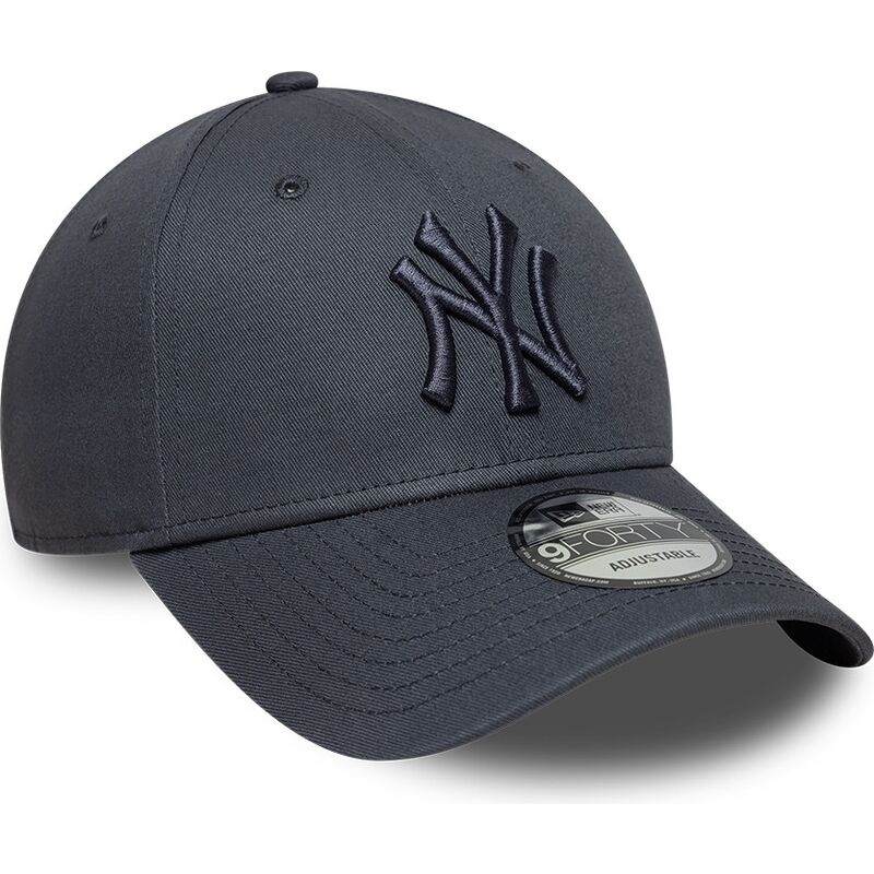 kasketter-buet-gra-justerbar-rem-9forty-league-essential-fra-new-york-yankees-mlb-af-new-era