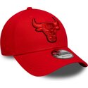 kasketter-buet-rod-justerbar-rem-9forty-outline-fra-chicago-bulls-nba-af-new-era