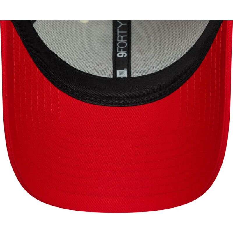 kasketter-buet-rod-justerbar-rem-9forty-contrast-visor-vespa-piaggio-af-new-era kasketter-buet-rod-justerbar-rem-9forty-contrast-visor-vespa-piaggio-af-new-era