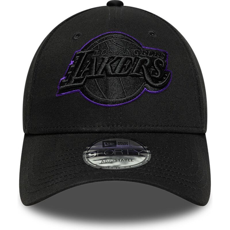 kasketter-buet-sort-justerbar-rem-9forty-outline-fra-los-angeles-lakers-nba-af-new-era