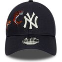 kasketter-buet-marinebla-justerbar-rem-9forty-outdoor-icon-fra-new-york-yankees-mlb-af-new-era